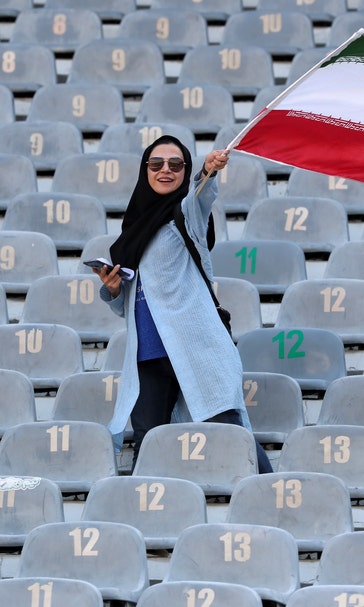 Iran women attend FIFA soccer game for first time in decades